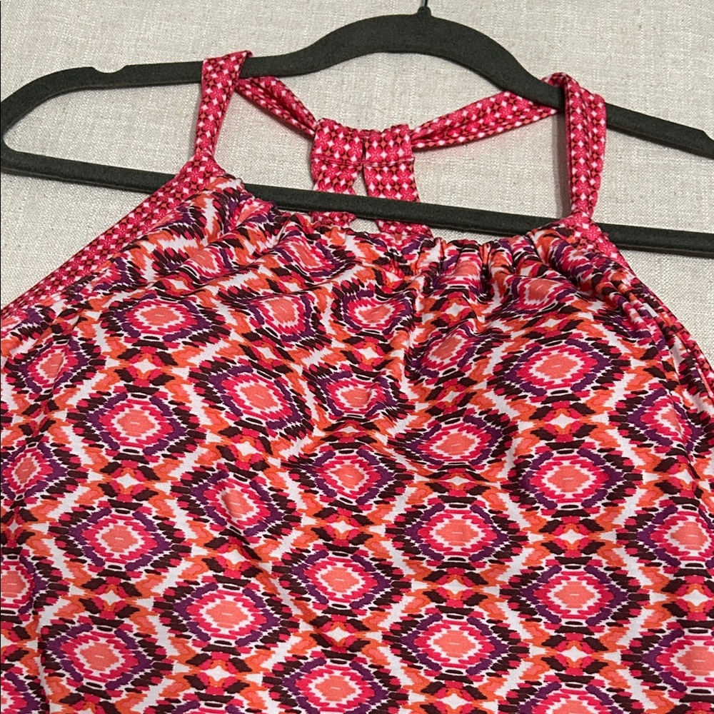 Prana Dress Women’s XL Pink Quin Geometric Mini Stretch Outdoor - Picture 13 of 15